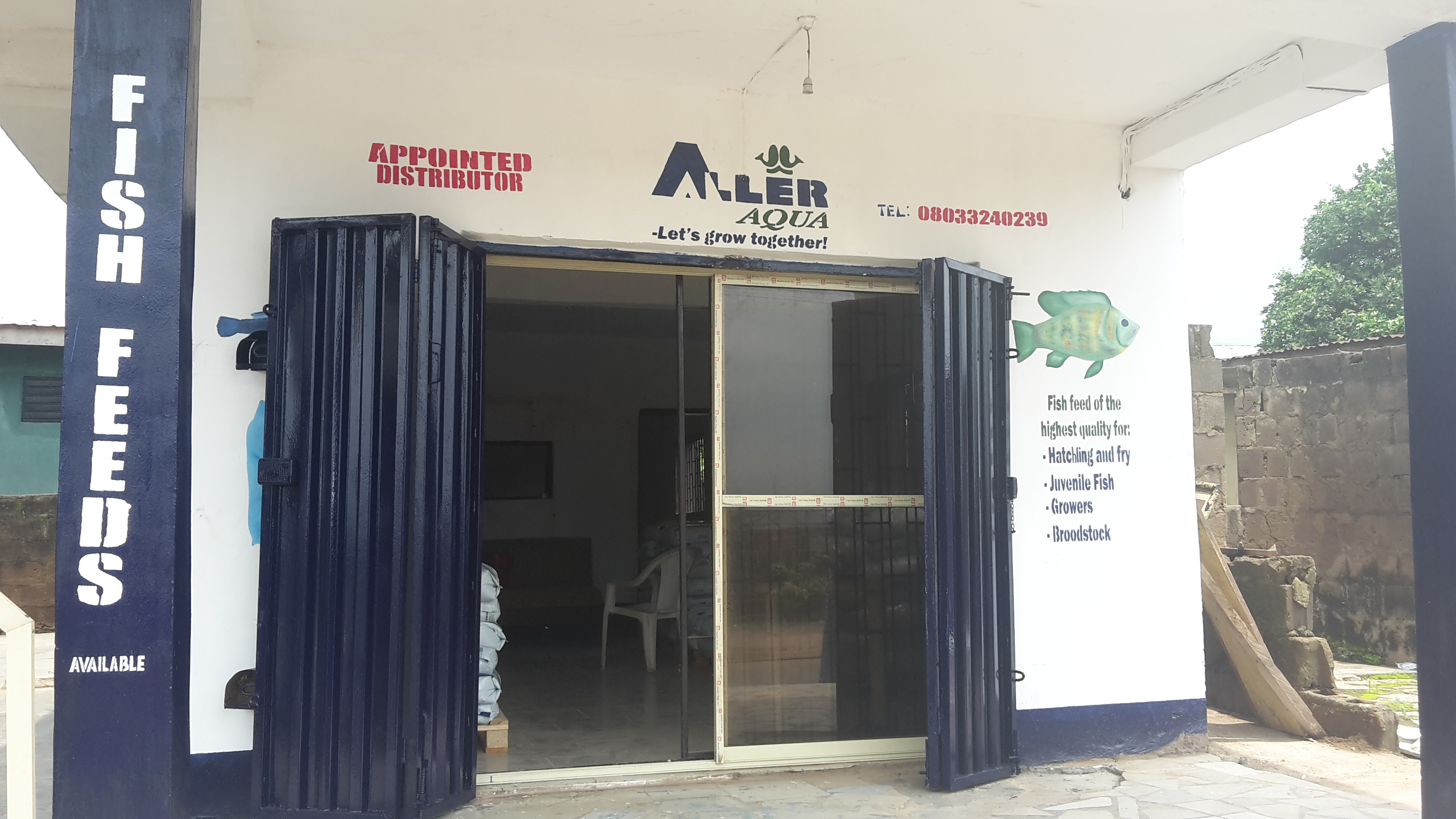 Aller Aqua Nigeria - Appointed distributor of fish feed for Aquaculture