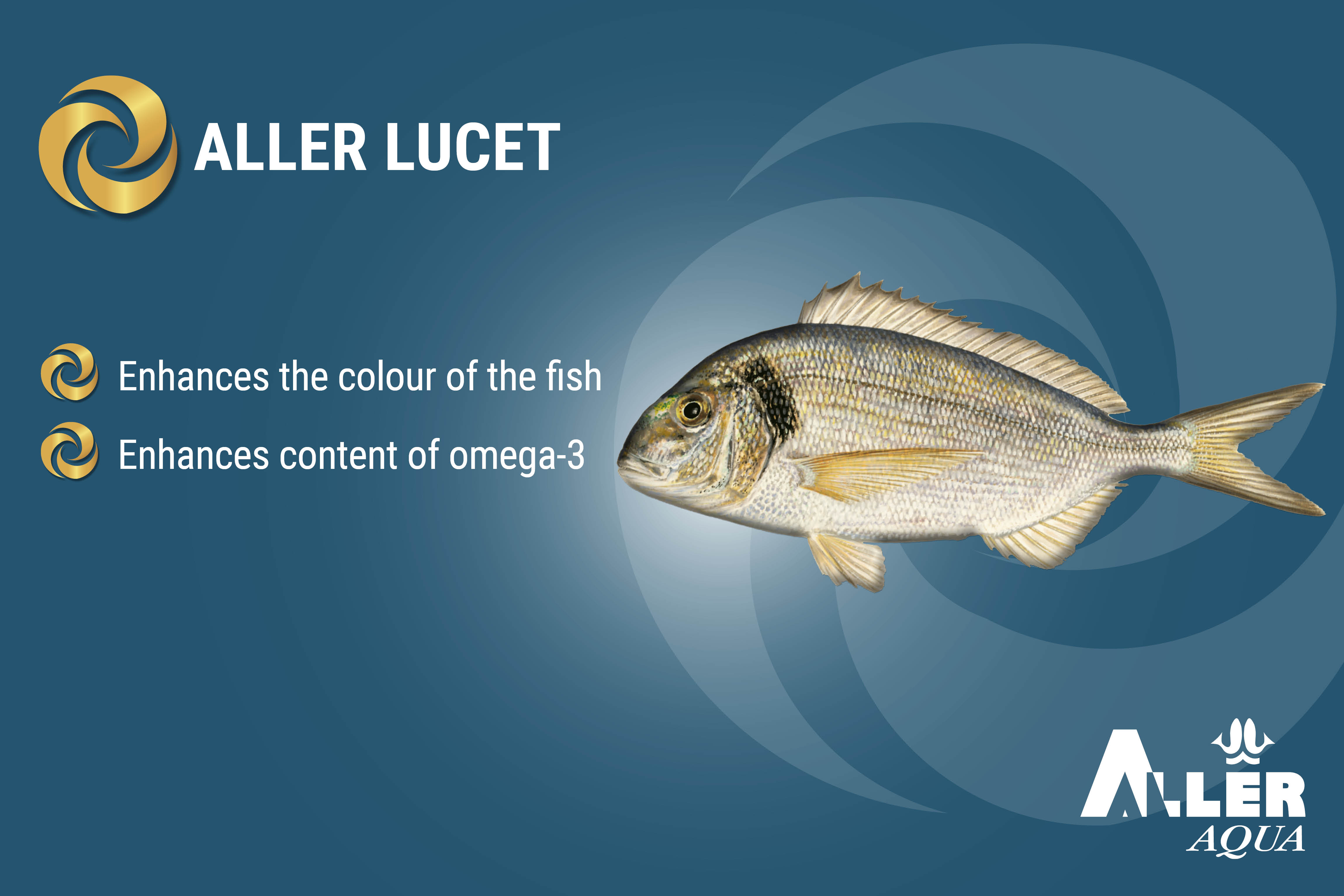 Aller Lucet by Aller Aqua - enhances the colour of your sea bream
